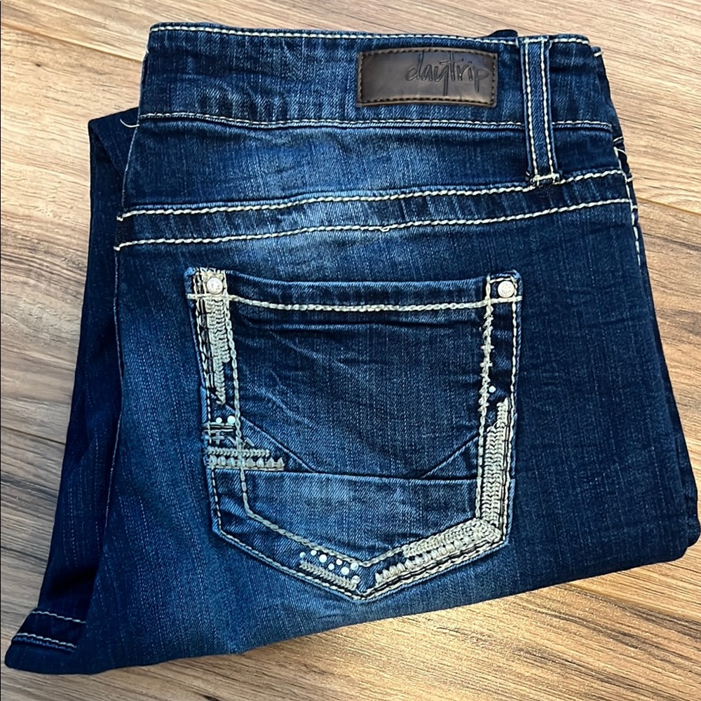 Daytrip Women’s Blue Virgo Skinny Jeans size 32R